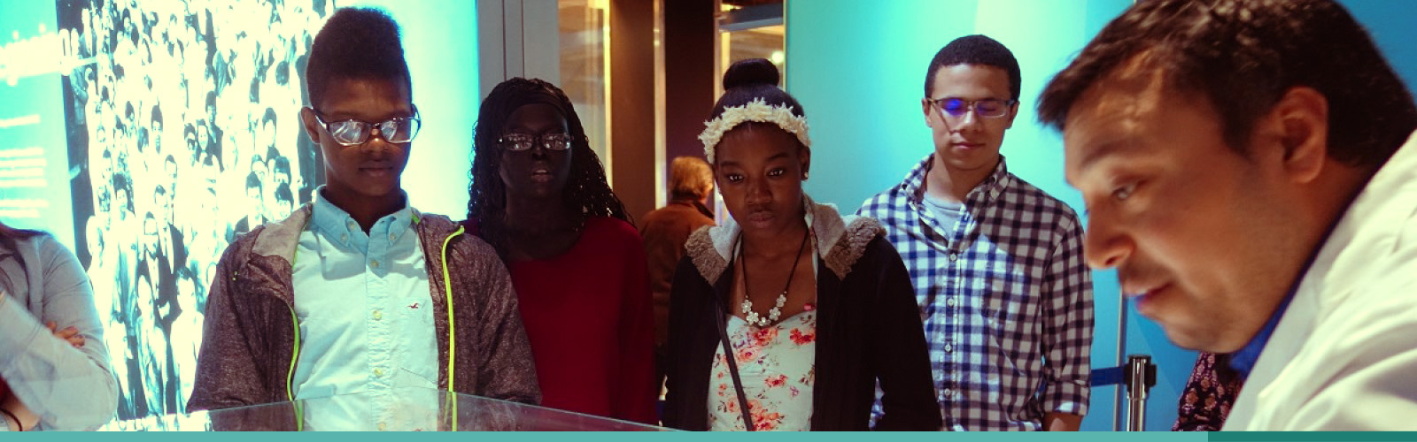 ITA students attending an event