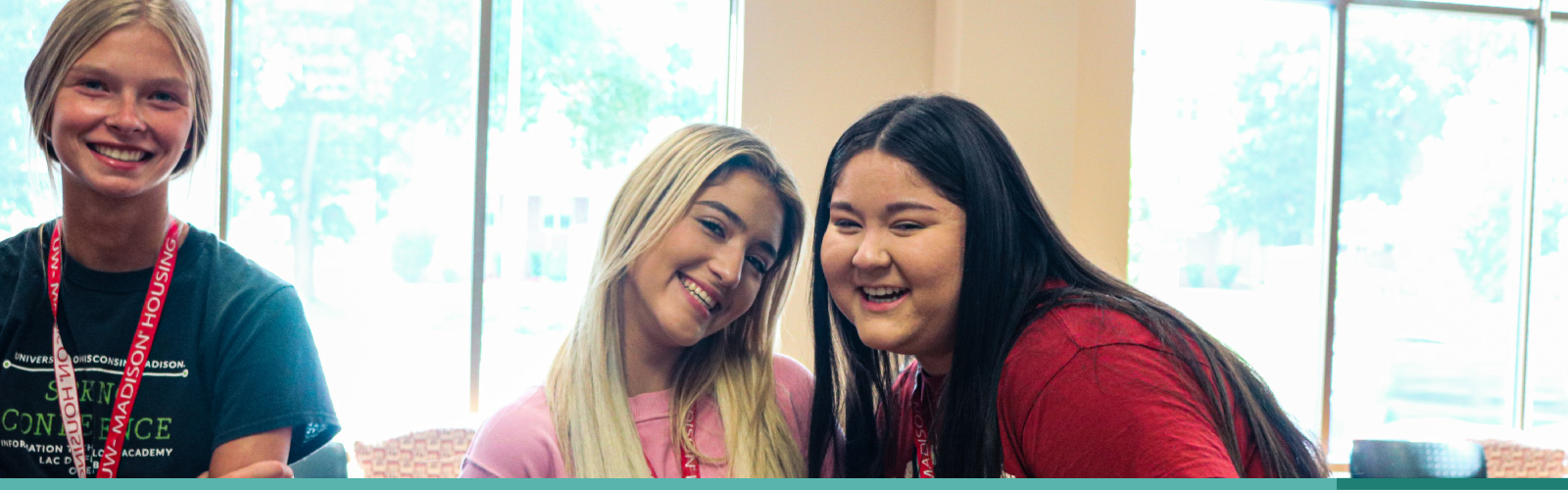 Three female ITA students